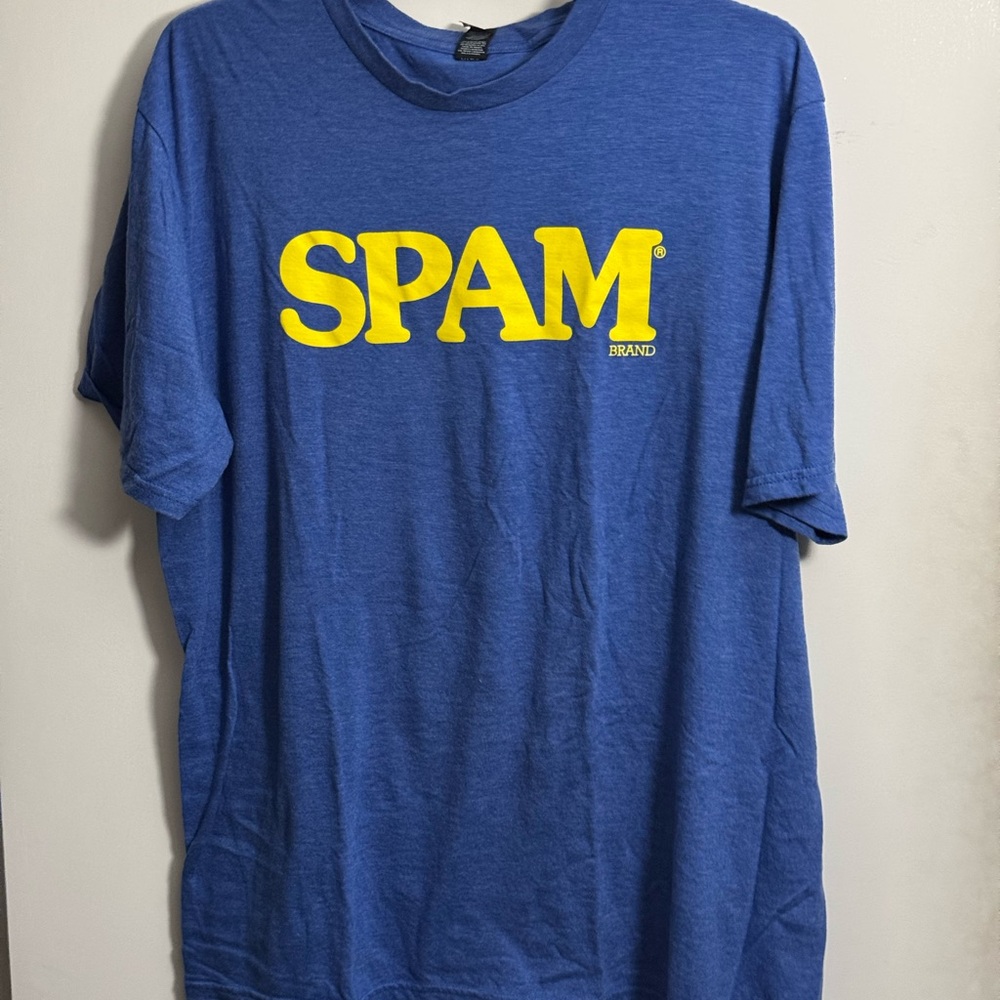 Blue T-Shirt Spam